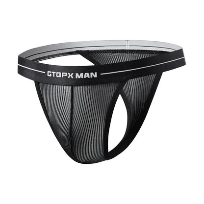 Sexy Mesh Transparent Men Thongs