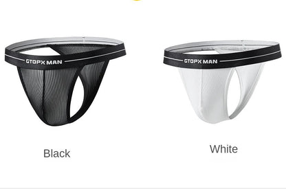 Sexy Mesh Transparent Men Thongs