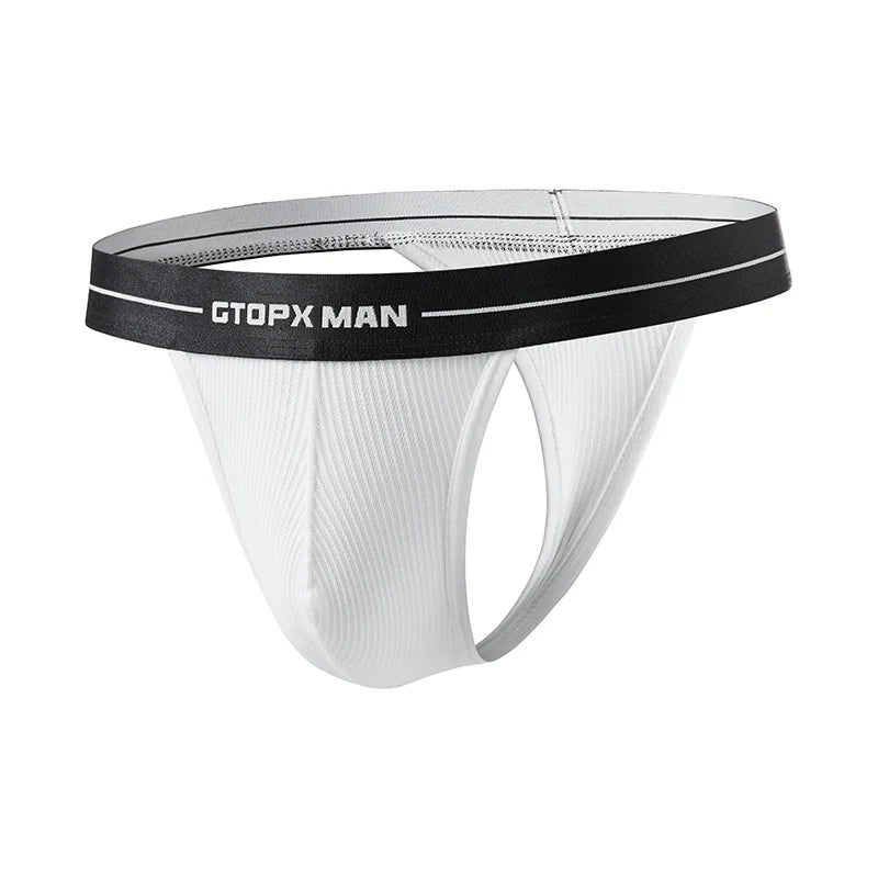 Sexy Mesh Transparent Men Thongs