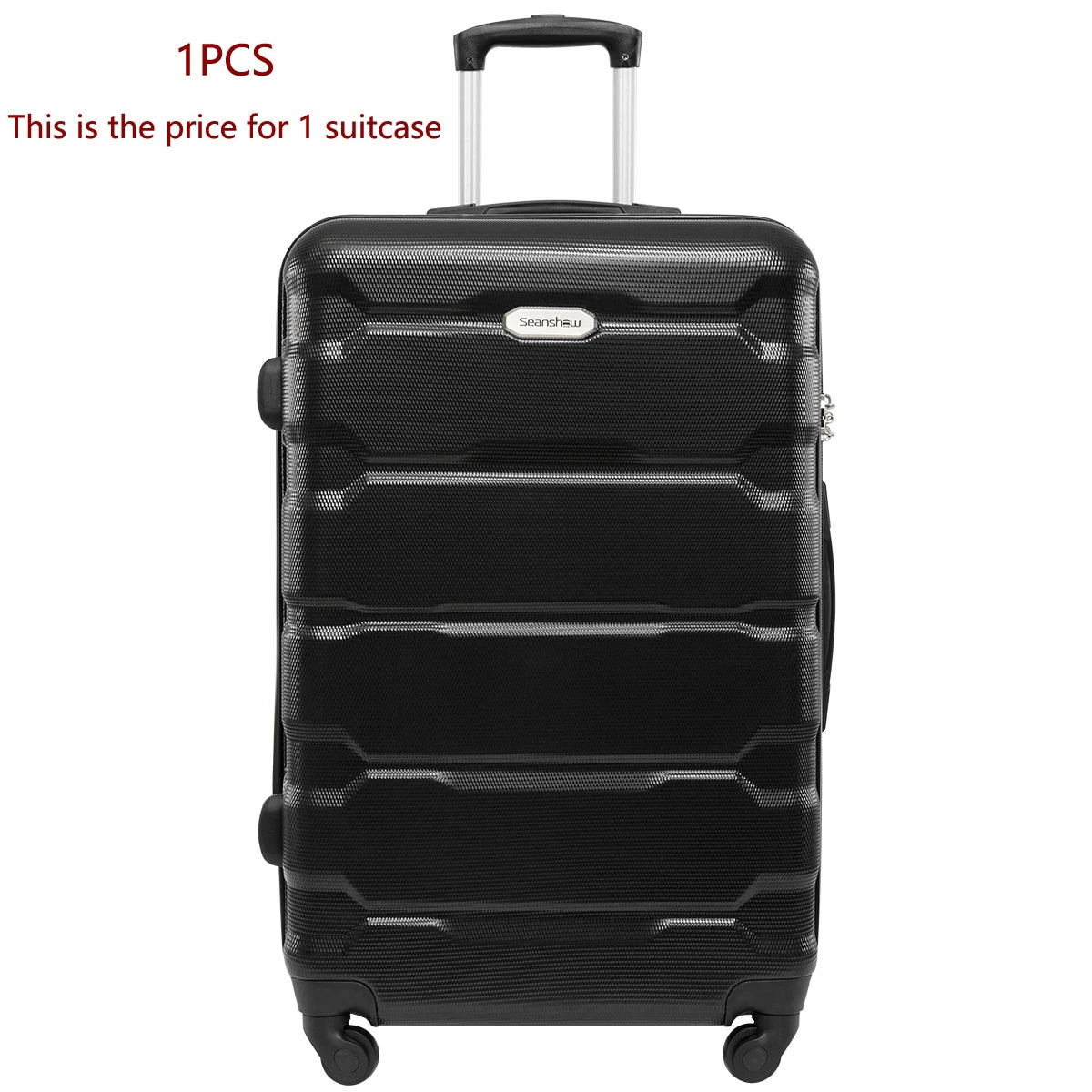 18''carry on Cabin suitcase,22/26/30 inch travel suitcase on wheels,rolling luggage set,trolley luggage bag case,High capacity